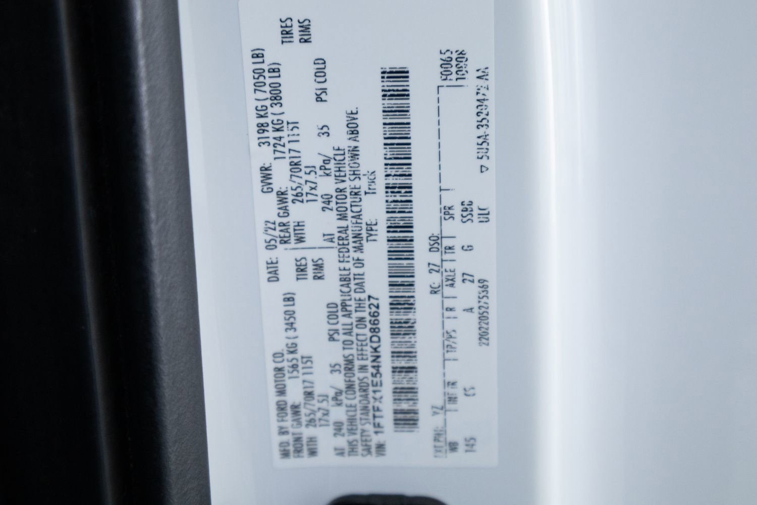 2022 Ford F-150 XL