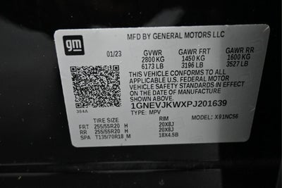 2023 Chevrolet Traverse RS