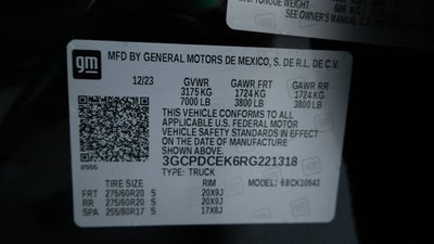 2024 Chevrolet Silverado 1500 Custom Trail Boss