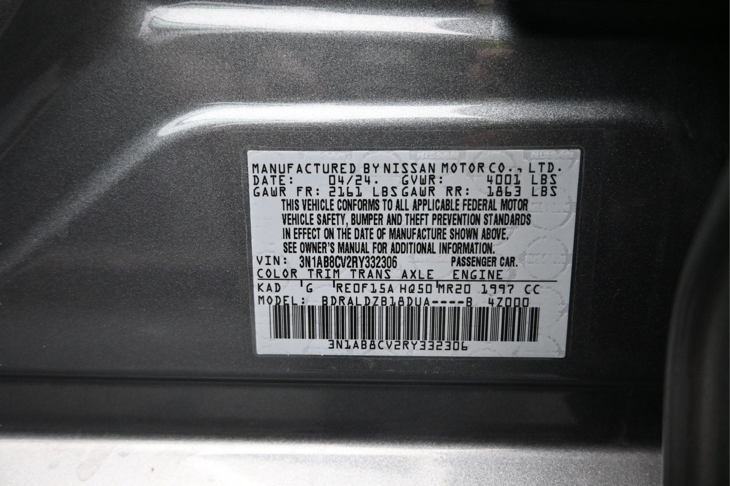2024 Nissan Sentra SV