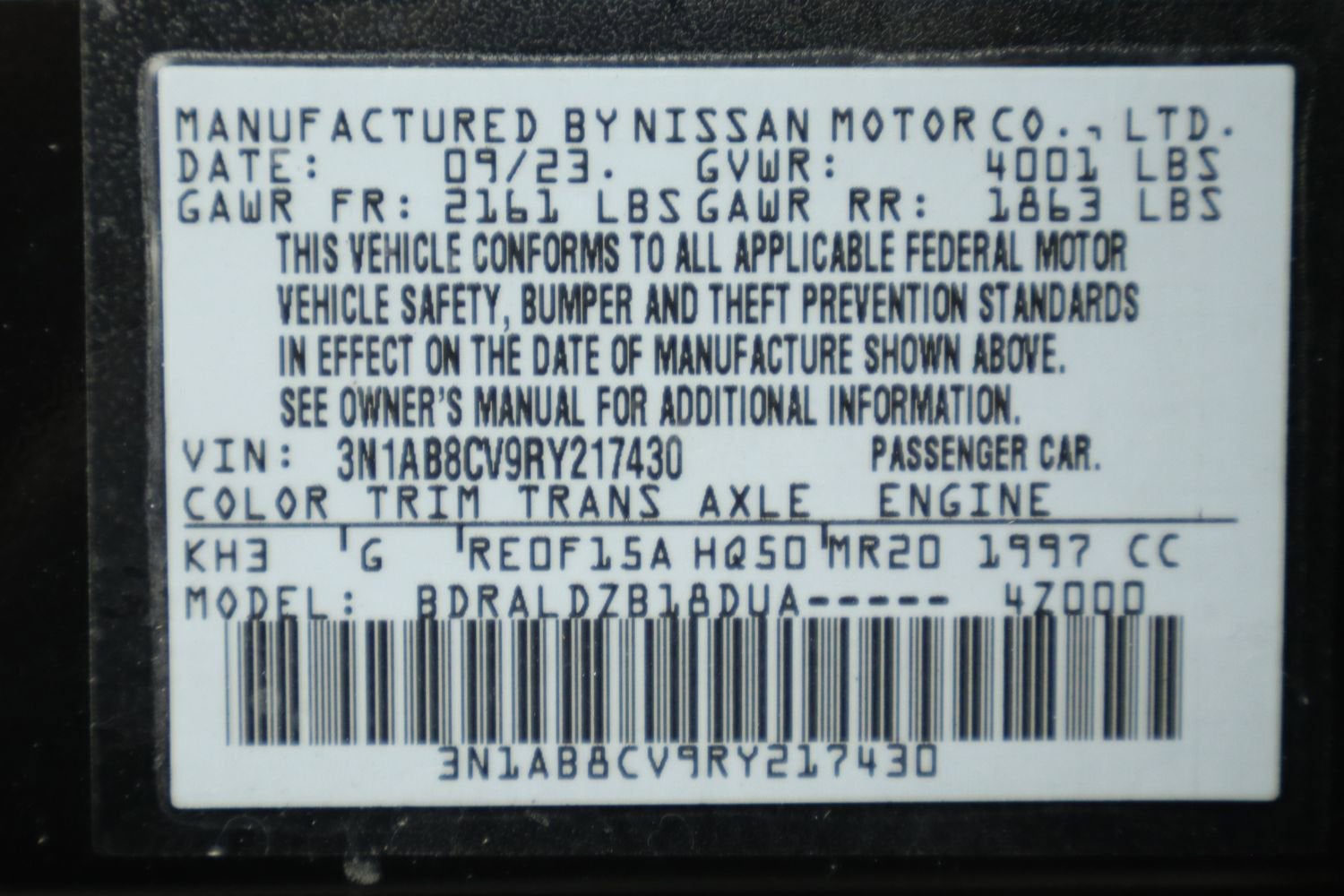 2024 Nissan Sentra SV