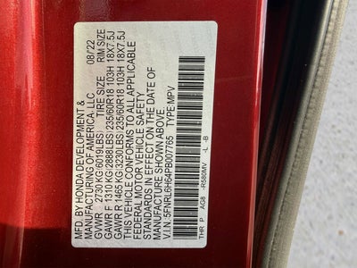 2023 Honda Odyssey EX-L