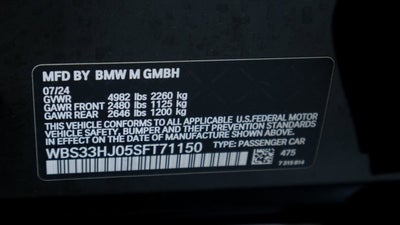 2025 BMW M3 Competition xDrive